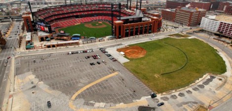 Rearranging the deck chairs in downtown St. Louis Ballpark Village, we’re told, is on the rise…again. Well, maybe. But the latest incarnation calls for financial-services powerhouse Stifel-Nicolaus to...