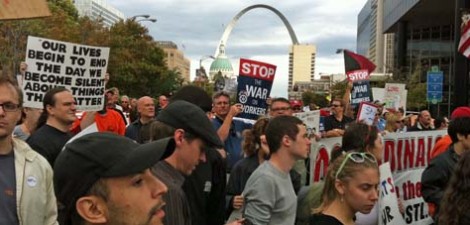 Occupy St. Louis: This is what democracy looks like It’s not easy to compete with baseball for participation, media attention and parking spaces in downtown St. Louis when the...