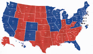 If you live in the Northeast as I do, have you looked at the projected 2012 electoral map lately?  See...