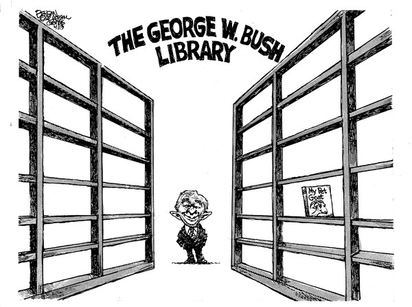 bush no books