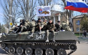 Ukrainian troops surrender to rebels